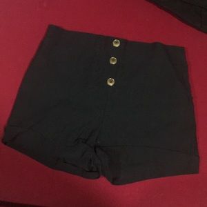 High waisted dressy shorts